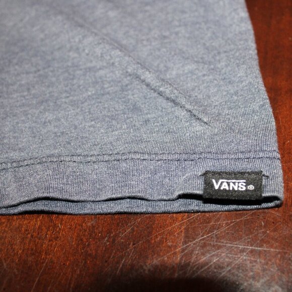 Vans Graphic Tee, Size M | Gray Logo T-Shirt | Skater Style - Picture 7 of 10